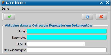 Uwaga! Jeżeli w słowniku brakuje potrzebnej kategorii archiwalnej, to użytkownik może dodać nową. W tym celu należy wybrać ikonę, znajdującą się przy polu.