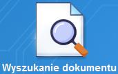 Po zaakceptowaniu wprowadzonych parametrów wyszukiwania otworzy się okno Teczki akt prezentujące listę