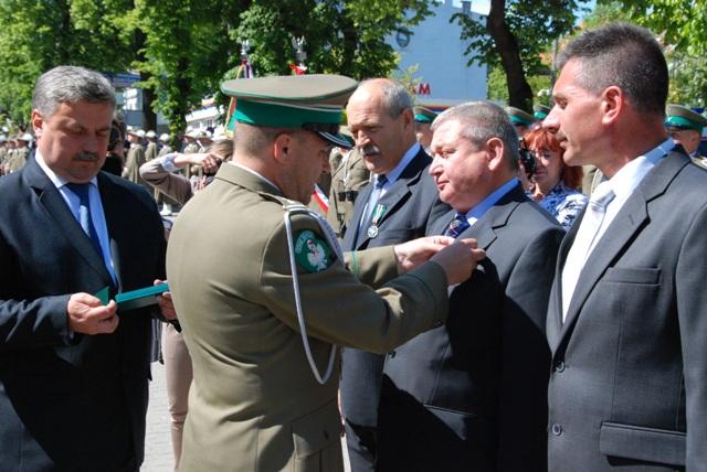 Święto Straży Granicznej to również czas zawodowych awansów i wyróżnień.