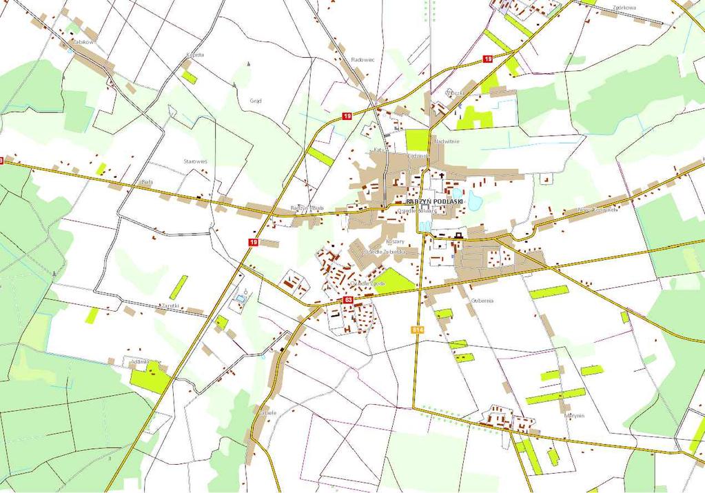 źródło: http://mapy.geoportal.gov.pl Lokalizacja inwestycji Inwestor: Jednostka projektowa: Temat: Opracowanie/Stadium: Rysunek: progeo sp. z o.o. Zakład Zagospodarowania Odpadów Komunalnych w Adamkach k.