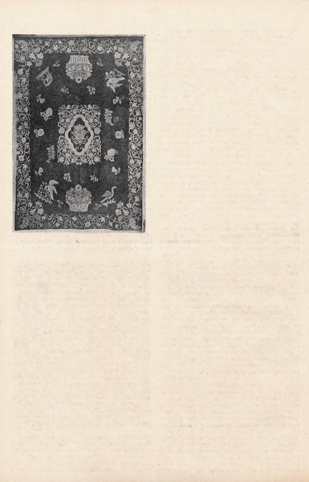 14 Makata polska wykonana w 1736. Polish wallcarpet executed in 1736.
