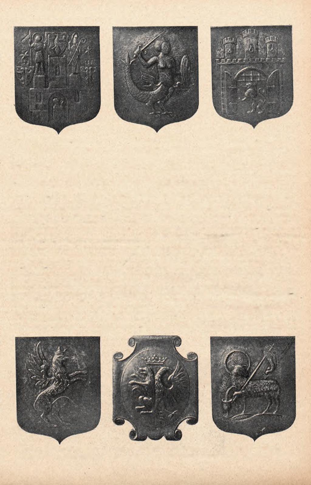 6 herb miasta Krakowa coat of arms of Cracow herb miasta Warszawy coat of arms of Warsaw herb miasta Lwowa coat of arms of Lemberg W pływ amerykańskich idei w olnościow ych na rozw ój stosunków