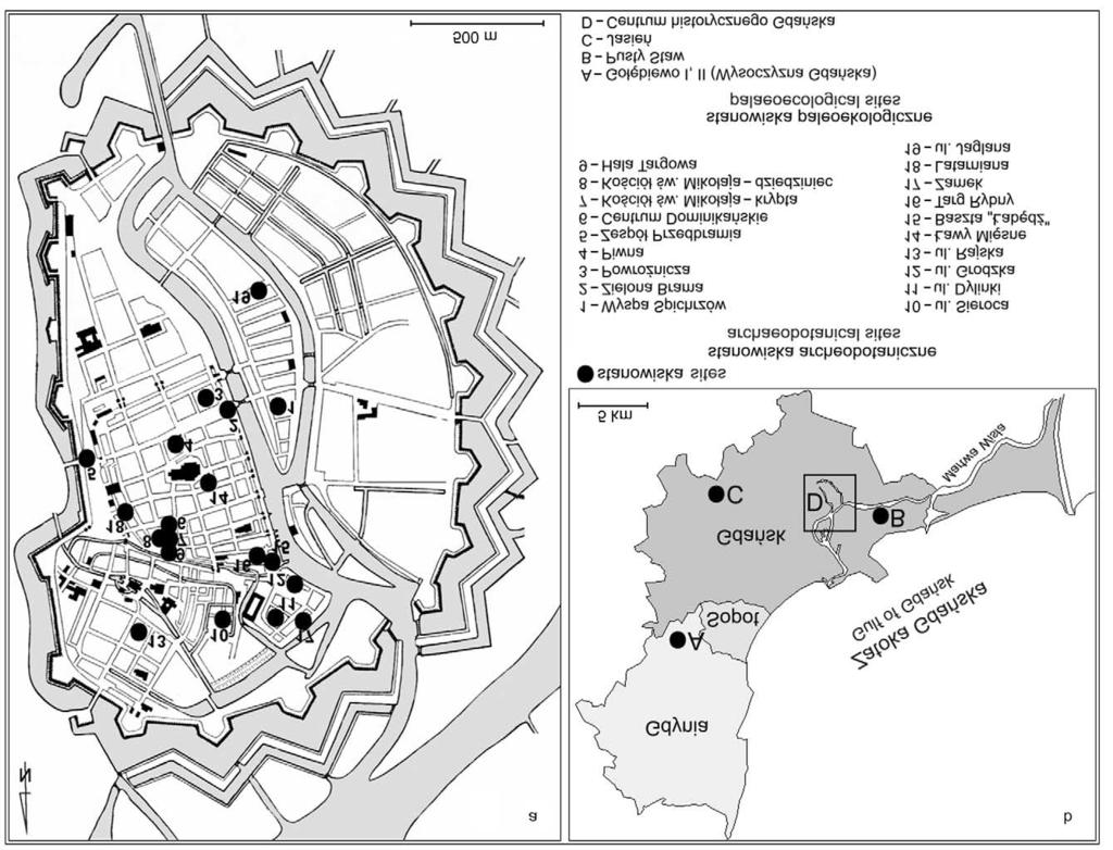Źródła paleobotaniczne do rekonstrukcji wczesnych etapów rozwoju Gdańska 17