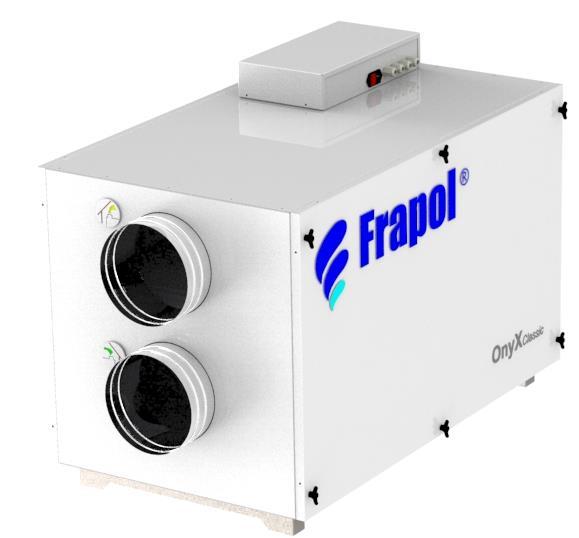 Rekuperator Onyx Classic 550 Centrala