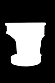 white malleable iron, mounted