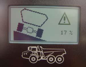 System ważenia ładunku podaje operatorowi masę ładunku w czasie rzeczywistym, podczas załadunku maszyny.