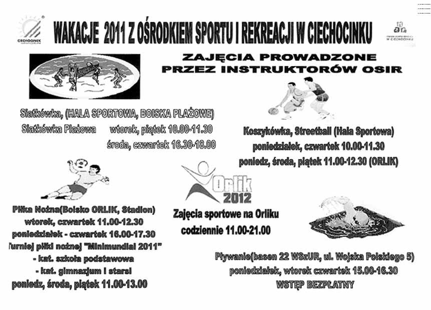 SPORT P ywajà i nagrody zdobywajà 2 czerwca na basenie 22.Wojskowego Szpitala Uzdrowiskowo-Rehabilitacyjnego w Ciechocinku odby si V Memoria P ywacki dla dzieci i m odzie y im.