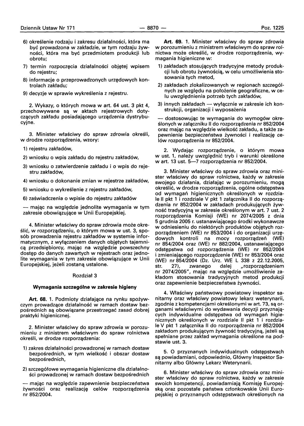 Dziennik Ustaw Nr 171-8870- Poz.