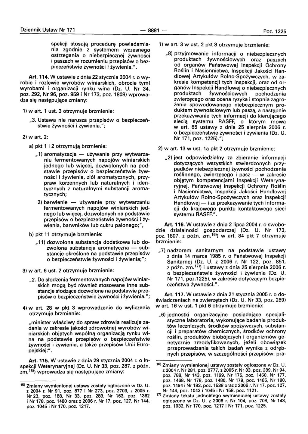 Oziennik Ustaw Nr 171-8881 - Poz.