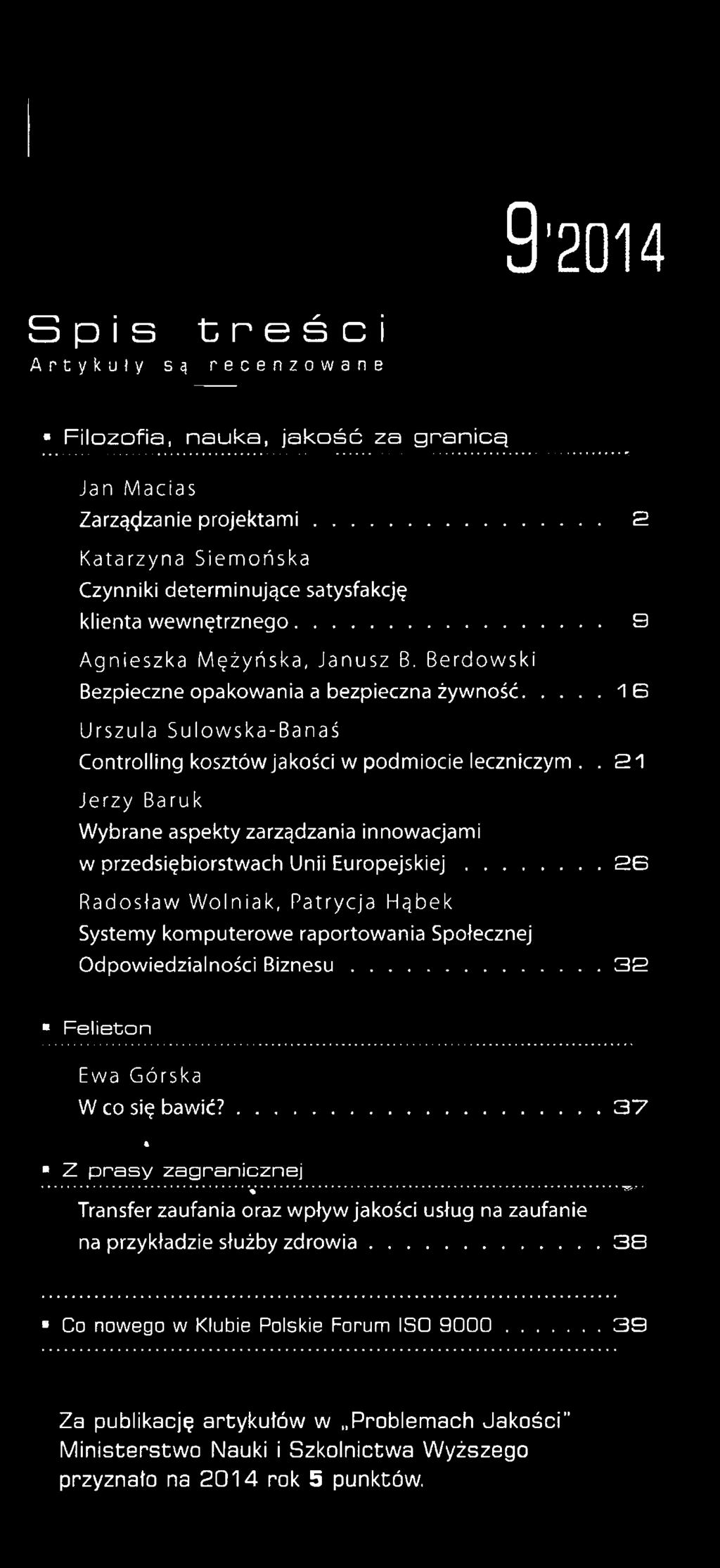 . 21 Jerzy Baruk Wybrane aspekty zarządzania innowacjami w przedsiębiorstwach Unii Europejskiej.