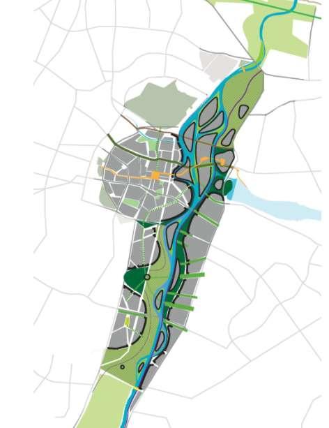 Two alternatives for Development Strategy / Dwie alternatywy Stategii Rozwoju Minimal integration City and