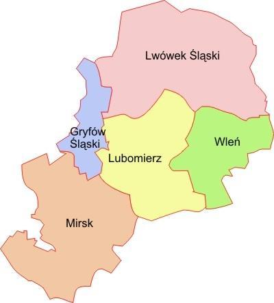 2. PODSTAWOWE DANE DOTYCZĄCE OBSZARU GMINY GRYFÓW ŚLĄSKI Gryfów Śląski położony jest w zachodniej części województwa dolnośląskiego, w powiecie lwóweckim, na Pogórzu Izerskim.
