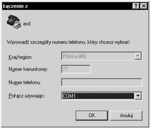 5.1.4. Ustawić parametry portu: - liczba bitów: 9600, - bity danych: 8, - parzystość: brak, - bity stopu: 1, - sterowanie przepływem: brak. 5.1.5. Na ekranie terminala wpisać Login: root i wcisnąć [ENTER], po pojawieniu się Password: wcisnąć [ENTER].