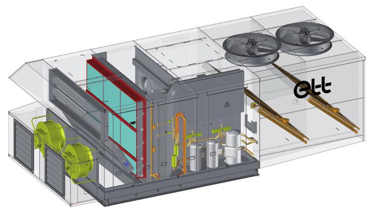 KLIMATYZACJA _ 2 + 3 EFFI+ EX EFFI+ R Moduł wyciągu Rozwiązanie Deshu Osuszanie poprzez