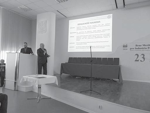 Uroczystość 23-rocznicy powstania Polskiego Lobby Przemysłowego w Instytucie Technicznym Wojsk Lotniczych w dniu 19 marca 2016 roku.