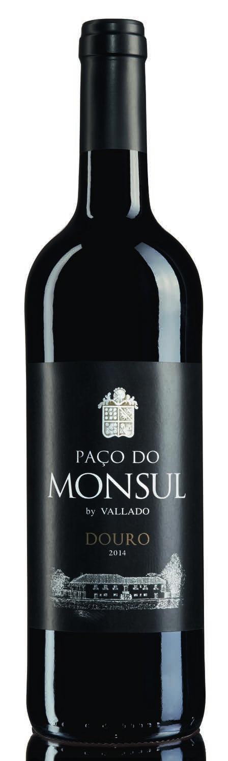 Temperatura podania: 8 o -10oC 12 czerwone wytrawne, 750 ml Paço do Monsul Douro DOC To czerwone wino
