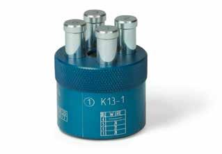 Zagniatanie Crimping Mocowania styków/ urządzenia pozycjonujące do styków MIL/SAE Locators / positioners for