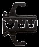 090 0 ) Tool with magazine, dies included (9 050 0, 9 00 0, 9 090 0 ) 5 750 9 050 0 Matryce* do nieizolowanych złączy konektorowych Dies* for