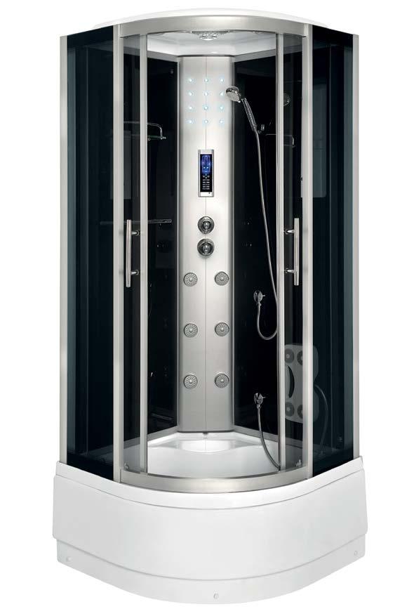 DOOR: DOUBLE WING SLIDING DOOR SHOWER: TOP AND HAND WATER MASSAGE: 6