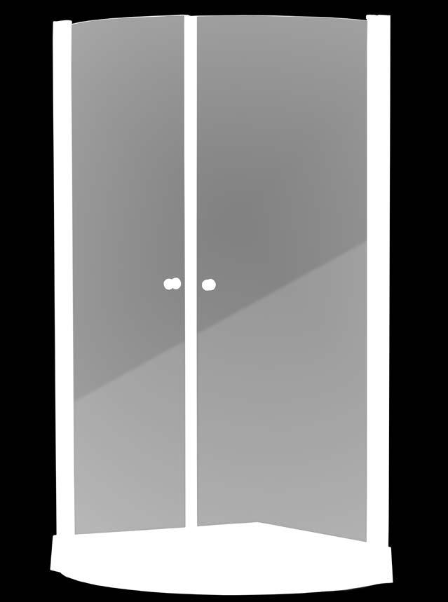 *) montaż: narożny montaż: narożny Szkło: 5 mm, hartowane Szkło: 5 mm, hartowane Profile: aluminiowe, chrom, z systemem "lift" Drzwi: