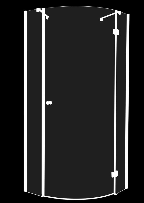 188 78~80 / 88~90 78~80 / 88~90 SHOWER CABIN SIZE: 79 x 79 x 190 cm 89 x 89 x 190 cm INSTALLATION: CORNER GLASS: 6 mm, TEMPERED