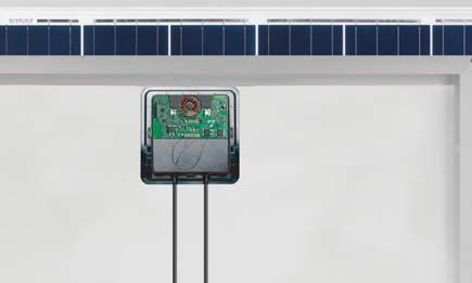 Niższe koszty pozostałych elementów systemu Rozwiązanie Tigo Energy Smart-Curve umożliwia wydajniejsze