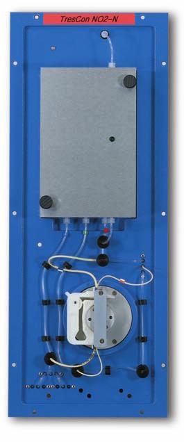 TresCon ON 510 Moduł azotynów Pomiar azotynów on-line obserwacja procesu nitryfikacji na oczyszczalniach kontrola wartości azotynów na odpływie oczyszczalni pomiary kontrolne w stacjach uzdatniania