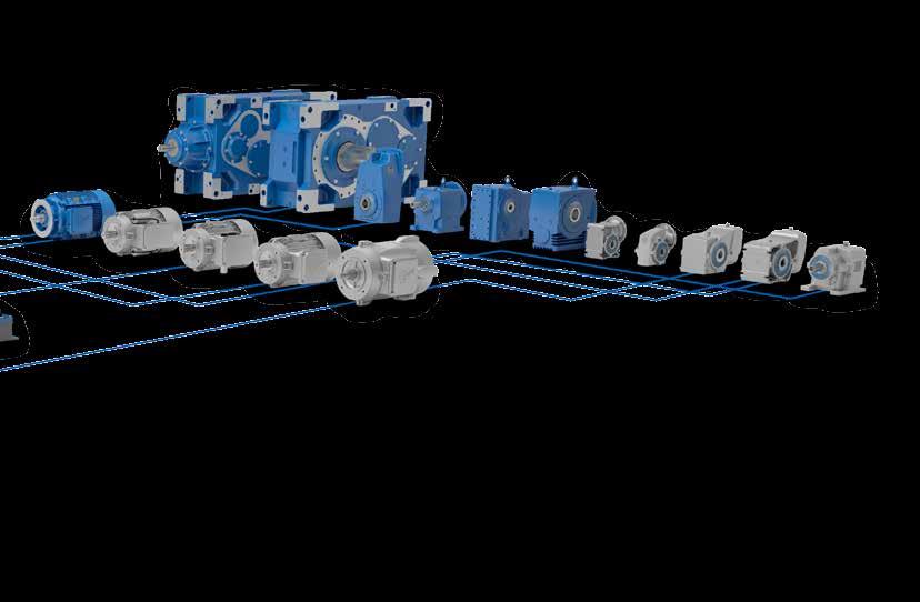 Z trzech komponentów - reduktor, silnik i elektronika napędowa - z systemu modułowych produktów NORD powstaje optymalne, indywidualne rozwiązanie napędowe.