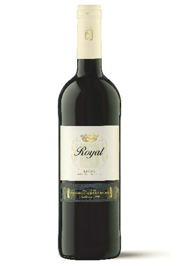 WINO CZERWONE WYTRAWNE ROYAL RESERVA 2011 Region: Rioja, Hiszpania Szczep: 80% Tempranillo, 20% Garnacha, 10% Mazuelo & Graciano Dojrzewanie: 18 miesięcy w dębowych beczkach (od lekko do mocno