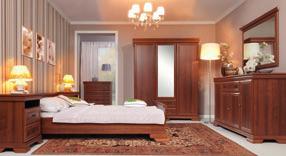 wityna 2w2s 649 PLN 88/193/40 cm komoda 2d4s 649 zł 128/97/45 cm biurko 1d3s/150 749 PLN 149/77/61 cm Oferta 19 brył kolekcji Bolton pozwoli na aranżację takich