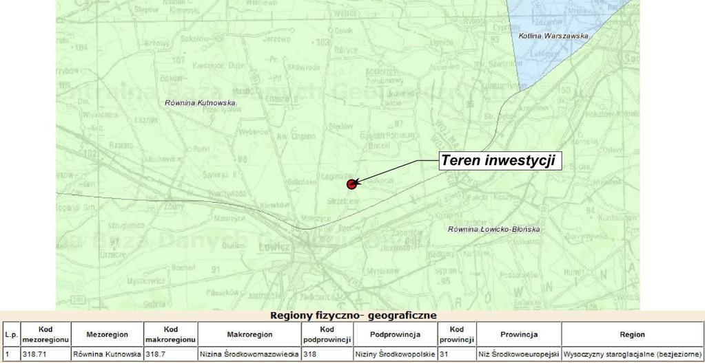 Budowa obiektów inwentarskich w Łaguszewie Raport o oddziaływaniu na środowisko źródło: