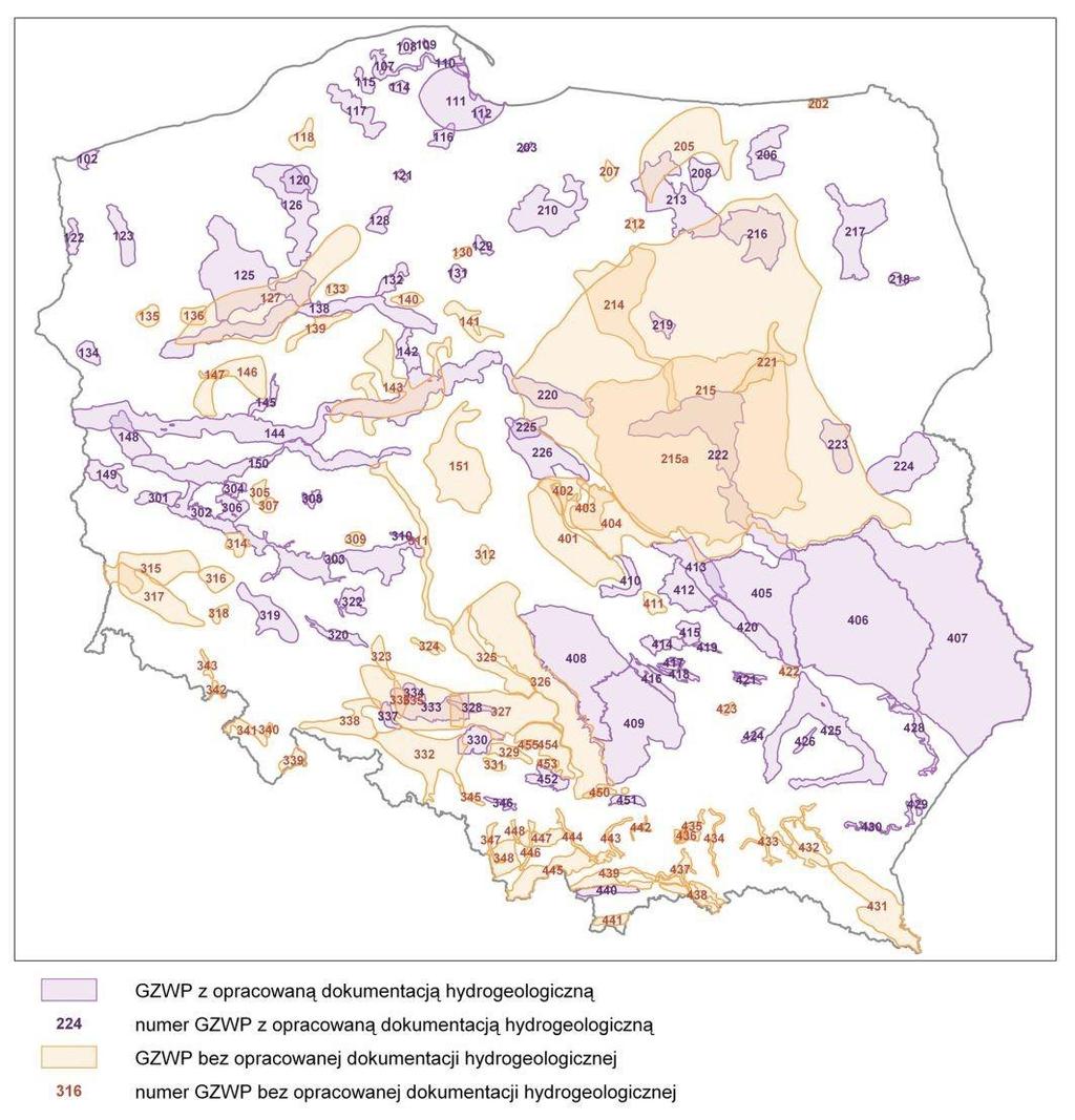 6.4.4. Główne Zbiorniki Wód Podziemnych źródło: http://psh.gov.