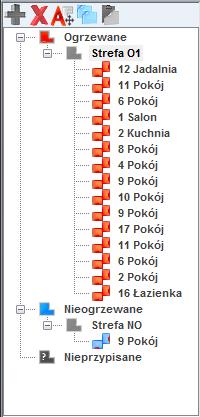 Opis obliczeń sezonowego zapotrzebowania na chłód na cele chłodzenia i wentylacji Rys 222.