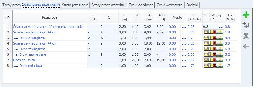 Opis obliczeń sezonowego zapotrzebowania na chłód na cele chłodzenia i wentylacji zawyżenie zapotrzebowanie na chłód a co za tym idzie zwiększenie EK i EP.