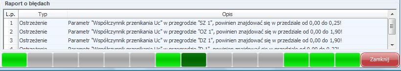 Okno z wynikami doboru sprawności systemu grzewczego.