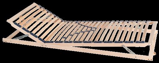 FLEX 30/38 Stelaż całościowo wykonany z drewna brzozowego, klejonego warstwowo.
