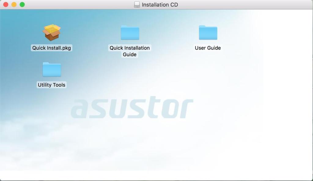 Program instalacyjny zainstaluje ASUSTOR Control Center na twoim komputerze.