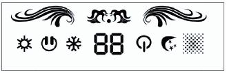 Names and functions of each part Indoor unit Air in Air out Set Temp Sleep Slient Power/ Heat Cool Run Receiver Outdoor unit Wind Speed