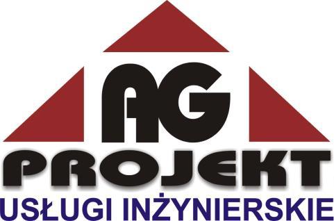 AG PROJEKT Usługi Inżynierskie mgr inż. Adrian Gajda ul. Mickiewicza 8/17, 12-200 Pisz NIP 849-147-92-51, REGON 280340701 kom. 604 48 47 26 www.agprojekt.