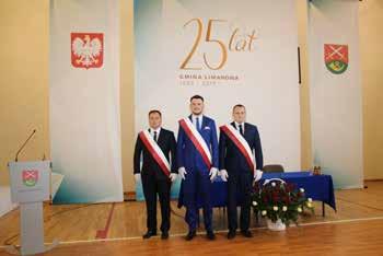 Uroczysta sesja z okazji 25-lecia Gminy Limanowa W sobotę 12 sierpnia br. miały miejsce oficjalne obchody Jubileuszu 25-lecia Gminy Limanowa. Uroczystości rozpoczęły się mszą św.