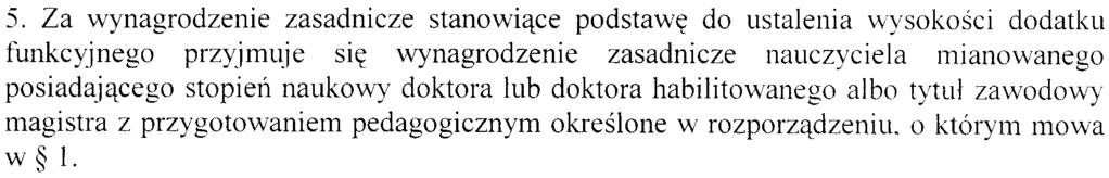 ~ 8. Opiekun sta u 3 9. I. Doradca ; metodyczny 5 15 i I 5.