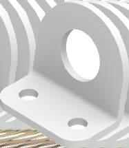szt. AT 1 - Transport holder: 2 pcs. - Elementy montażowe - Assembly elements AT 3 Typ Nr kat.