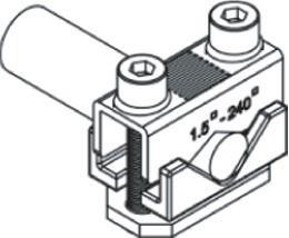 Końcówka kablowa oczkowa DIN46234 Śruba M12x30 DIN933 Końcówka kablowa oczkowa DIN46235 10-240 10-240 10-240