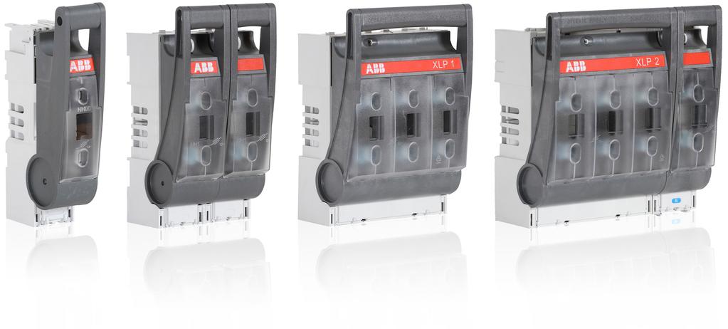 Rozłączniki bezpiecznikowe EastLine XLP Rozwiązania 1-, 2-, 3- i 4-biegunowe, 100 A - 630 A 1 Urządzenia serii EasyLine XLP spełniają najwyższe wymagania stawiane nowoczesnym rozłącznikom