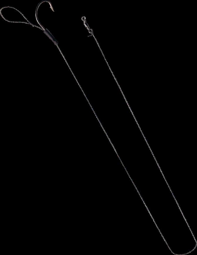 PRZYPONY WIRE TRACES DYNAMIK KEVLAR PRZYPON CARP LINE Z HAKIEM CARP LINE RIG WITH HAIR AND HOOK