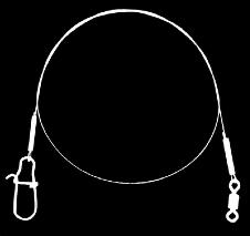 DYNAMIK WIRE TRACE WITH HOOK  PIECES IN BAG DYNAMIK PRZYPON DYNAMIK (1X19) DYNAMIK WIRE TRACE (1X19) 