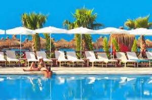 PLAŻA: przy hotelu, prywatna, piaszczysta, 300 m długości. Parasole, leżaki, materace i ręczniki bezpłatne.