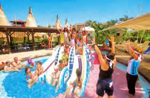 bezprzewodowy w lobby, sauna, łaźnia turecka, jacuzzi, 2 korty tenisowe, rzutki, szachy, koszykówka, siatkówka plażowa, minigolf, miniboisko