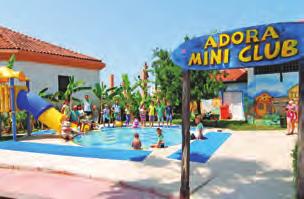 Adora Golf Resort Hotel miejsce na spędzenie wakacji na sportowo położony wśród zieleni szeroka piaszczysta plaża DATA OTWARCIA: 1992 r.
