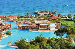(1 sypialnia, jacuzzi), 9 suit deluxe (salon i sypialnia połączone drzwiami, jacuzzi), 5 suit resort (salon i sypialnia połączone drzwiami), 5 suit superior (salon i sypialnia połączone